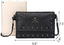 Chikencall Womens Punk Skull Print Crossbody Bag PU Leather Gothic Skull Bag