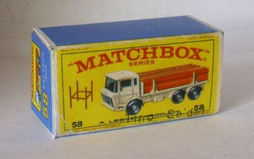 Repro Box Matchbox 1:75 Nr.58 DAF Girder Truck