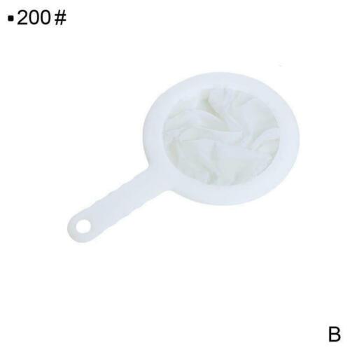 Kitchen Ultra-fine Strainer Nylon Mesh Filter Spoon Coffee Milk For Soymilk Q1P7 