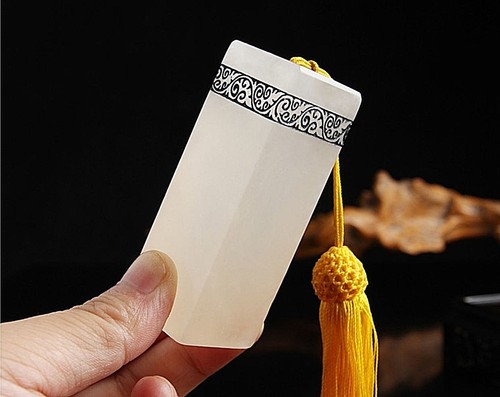 Stone Jade Seal Art Craft Chinese Traditional Carving Seal Sculpture Service