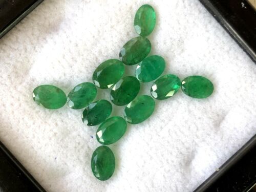 Details about   Certified Natural Oval Cut Emerald 6x4 mm LOT Loose Gems Emerald LOT 6x4 OVAL 