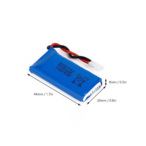 3.7 V 500 mAh Lipo batterie Pour Hubsan X4 H107 H107L H107C H107D V252 JXD385 Radio Control