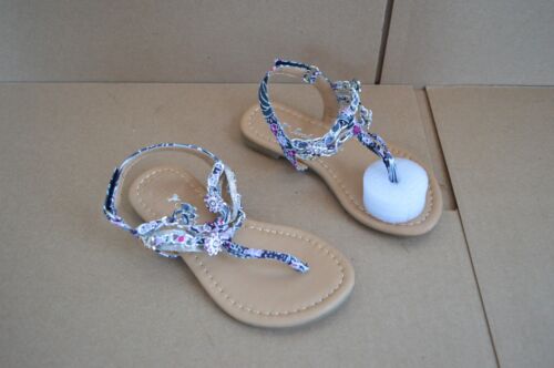 New in Box Sarah Jayne Shore Girl/'s Toddler Black Plum Sandals