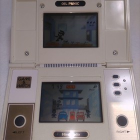 Nintendo Game & Watch Oil Panic Multi Screen OP-51 Retro Console Japan