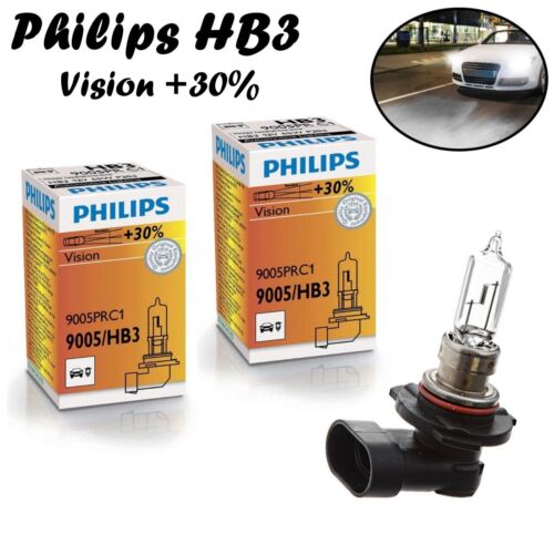 2x Philips HB3 65W 12V P20d 9005PRC1 Clear White Scheinwerfer Lampe E-geprüft