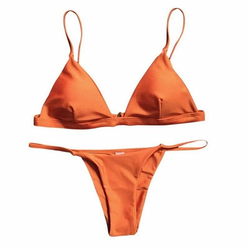 Striped Bikini Set Women Bandage Bathing Suit Micro Swimsuit Brazilian Thong