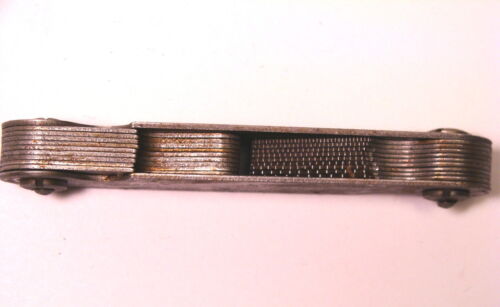 NOS Moore & Wright UK METRIC SCREW Thread GAGE #802 .5-6mm range 18 thread sizes 