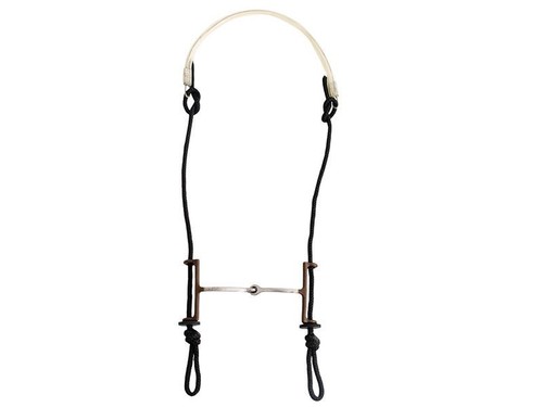 Metalab Tonneau Collection Antique Coulissant Gag Square Bridon Bit 5 1//8/"