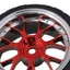 RC WHEELS /& TIRES SET for Traxxas 4Tec Kyosho Pureten Fw05 Fw06 Fazer V-One