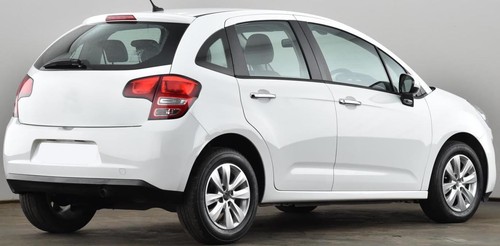Izquierda del lado del pasajero de Vidrio Espejo Para CITROEN C3 mk2 2010-16 Calentada Gran Angular