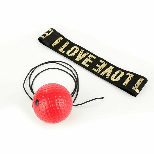 Boxing Punch Exercise Fight Ball Reflex Boxer REACT Speed Training Head Band Box