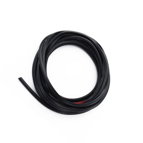 10M Black Car Door Moulding Trim Rubber Strip Scratch Protector Edge Guard