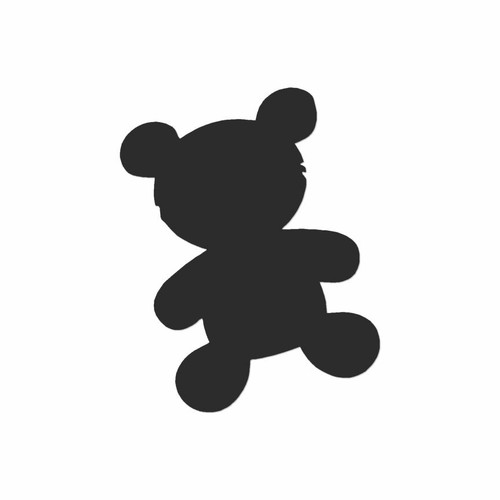 ebn2350 Multiple Colors /& Sizes Teddy Bear Cute Toy Vinyl Decal Sticker