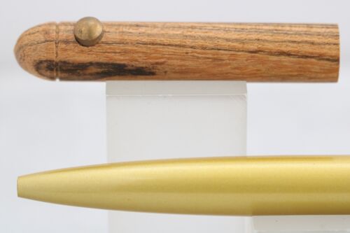 UK Seller Details about  / New Wooden /& Brushed Gold Ballpoint Pens Black Refill