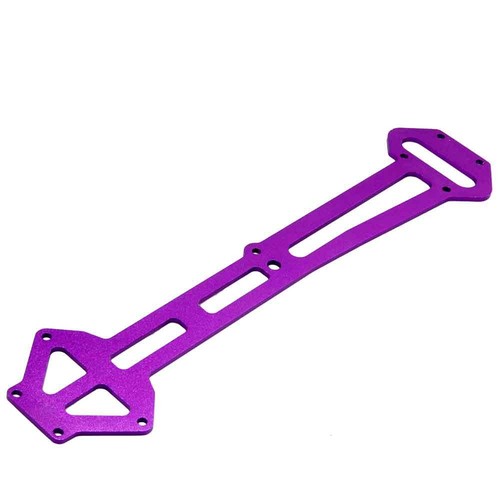 RC 04002 Purple Aluminum Radio Tray Fit HSP 1:10 Electric Off-Road Buggy Truck