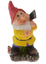 GNOMES FOR GARDEN COLOURFUL PAINTED RESIN ORNAMENT WEATHERPROOF 20.5cm GNOMES