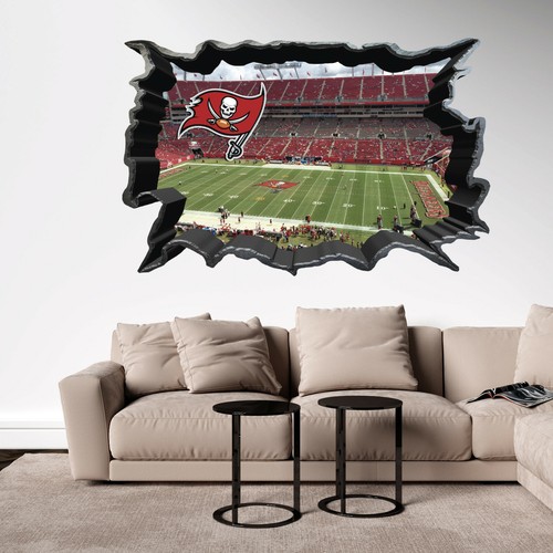 Tampa Bay Buccaneers Stadium Football Stadium 3D Effect Brake Wall Effect 3D