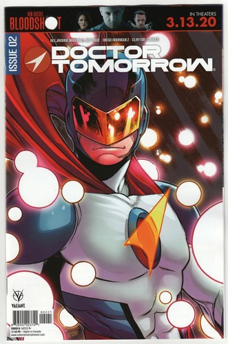 NM Doctor Tomorrow #2 Cvr B Towe Valiant, 2020