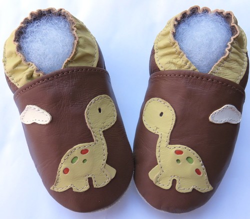 24-36 Monate US 9-10 MINISHOEZOO Hausschuhe Weich Ledersohle Baby Jungen Mädchen