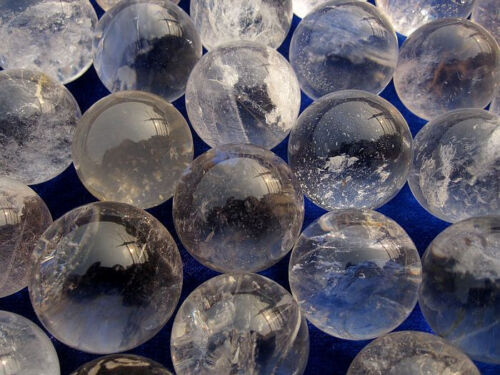 Details about  / 100g  About Lot of 8pcs Small Natural Clear Quartz Crystal Sphere Ball China