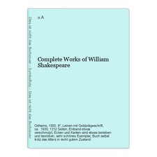 Complete Works of William Shakespeare o.A.: