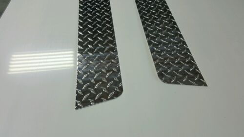 JEEP CJ5 Rocker Panel Side Plates 72-83 CJ5 Diamond plate aluminum 
