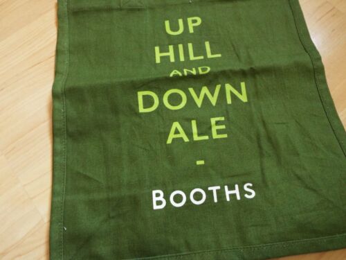 NEW Booths Collectors Edition Tote Shopping bag 'Up Hill and Down Ale' Dale 