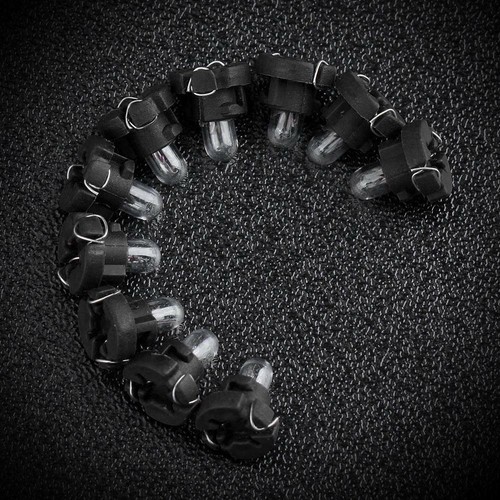 10Pcs T3 LED 12V Auto Auto Innenraum Instrument Glühbirnen Armaturenbrett L