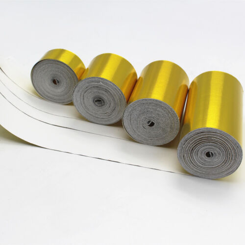100mm x 10M The Gold Thermal Barrier Adhesive Backed Heat Reflective Tape Roll