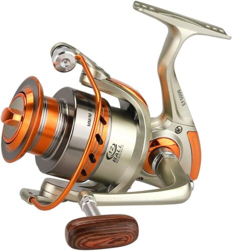 Saltwater Fishing Spinning Reel  Left Right Interchangeable 12BB Ball Bearing 