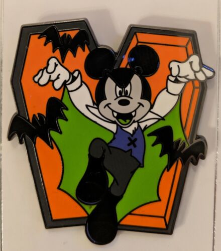Disney Parks 2019 Halloween Mickey Mouse Vampire Trading Pin