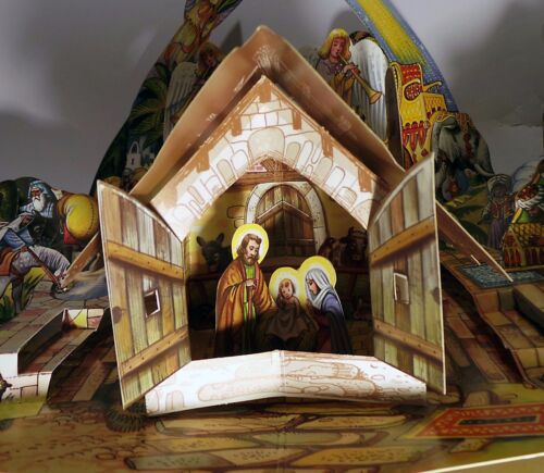 BIG Bethlehem Vojtech Kubasta Vojtěch  Kubašta Betlém nativity scene Pop up Xmas 