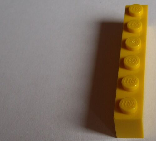 Lego 50 Stück gelbe Steine 1x6 Stein in gelb City Basics Bausteine Neu 3009