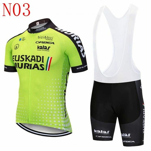 2019 Mens cycling jerseys 3D Bib shorts set Sport Clothing MTB Bike uniform N060