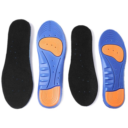Details about / Men Gel Orthotic Sport Running Insoles Insert Shoe Pad Arch Support Cushion Gift