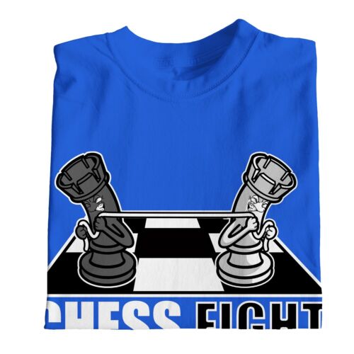 1Tee Mens Chess Fight Tug Of War T-Shirt
