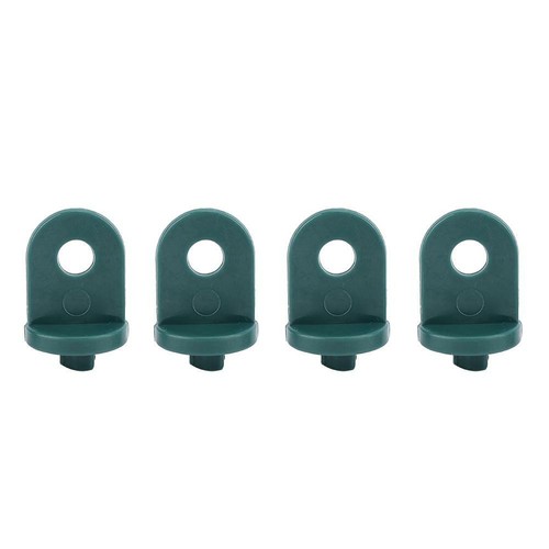 10pcs Plastic Greenhouse Hanging Hooks Plant Flower Hangers Garden Gadgets Black 10pcs Plastic Greenhouse Hanging Hooks Plant Flower Hangers Garden Gadgets Black