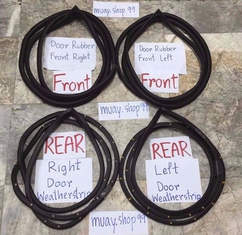 1980-1984 Rubber Weatherstrip Door Complete Seal Set Fit Datsun 810 910 Bluebird