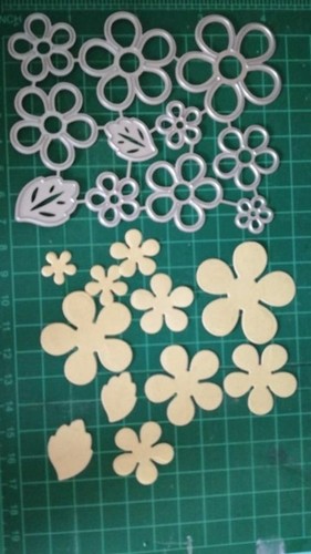 Paper Flower Cutting Dies Leaf Petals Card Scrapbooking Embossing Stencil Mold