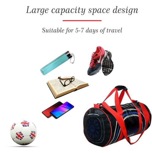 Sports /& Gym Duffle Holdall Bag SPORTS TRAVEL Back Pack Gym Kit bag pack