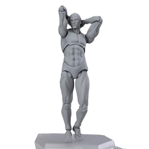 13CM Model Mannequin Sketch Figure Artist Movable Hand Art Limbs Body Drawing