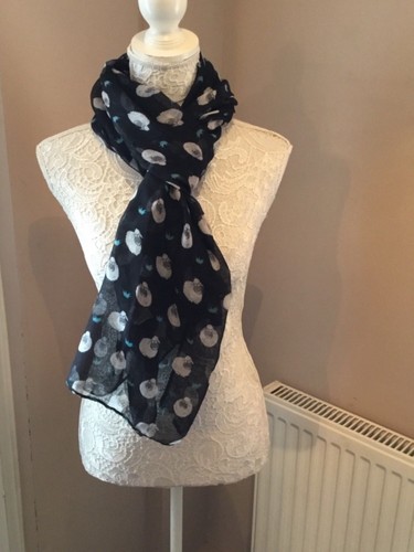 brand new A Selection Of animal scarves Cat sheep owl penguin scarf shawl