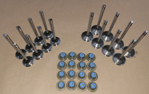 LE9 2000-2012 2.2//2.4 EcoTech L61 LAT-Hybrid Valves /& Seals Set LE5
