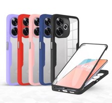 360 Grad Handyhülle für Xiaomi Redmi 13 Rundum Voll Schutz Case Front Backcover