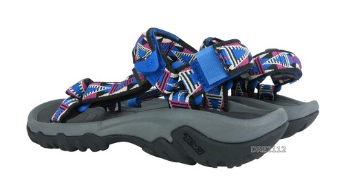 Teva Hurricane XLT Mosaic Black Magenta Purple Sandals Womens Size 7 *NEW*