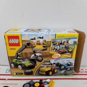 LEGO Bricks and more: Lego Monster Trucks 10655 with Box Manual INCOMPLETE