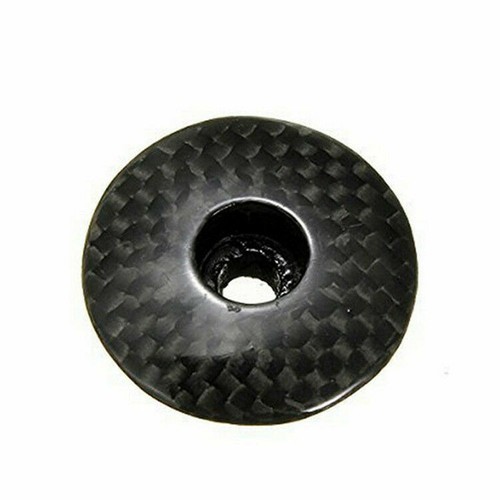 UK Bicycle Carbon Fiber Stem Top Cap Threadless Headset 1 1//8/" Perfect