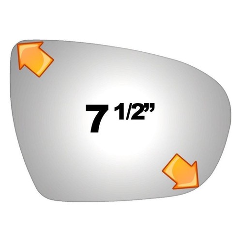 Mirror Glass For 11-13 Kia Optima Passenger Side Replacement