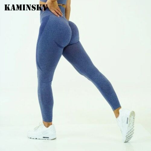 Kaminsky Fitness Push Up Legging Women Gym Seamless Training Leggings Casual