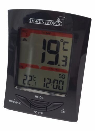 Horloge thermomètre sans fil avec la température extérieure